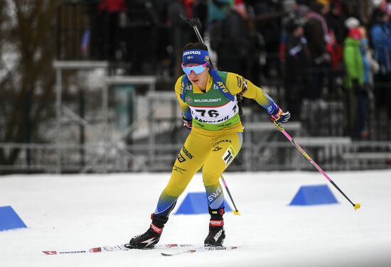 Belarus Biathlon European Championships Sprint Women