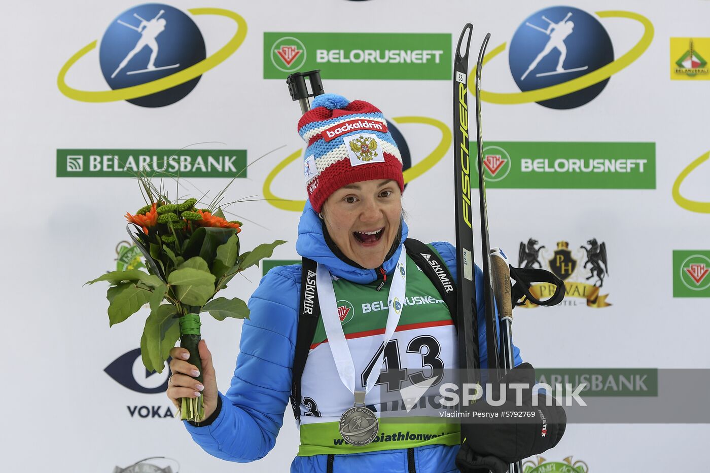 Belarus Biathlon European Championships Sprint Women