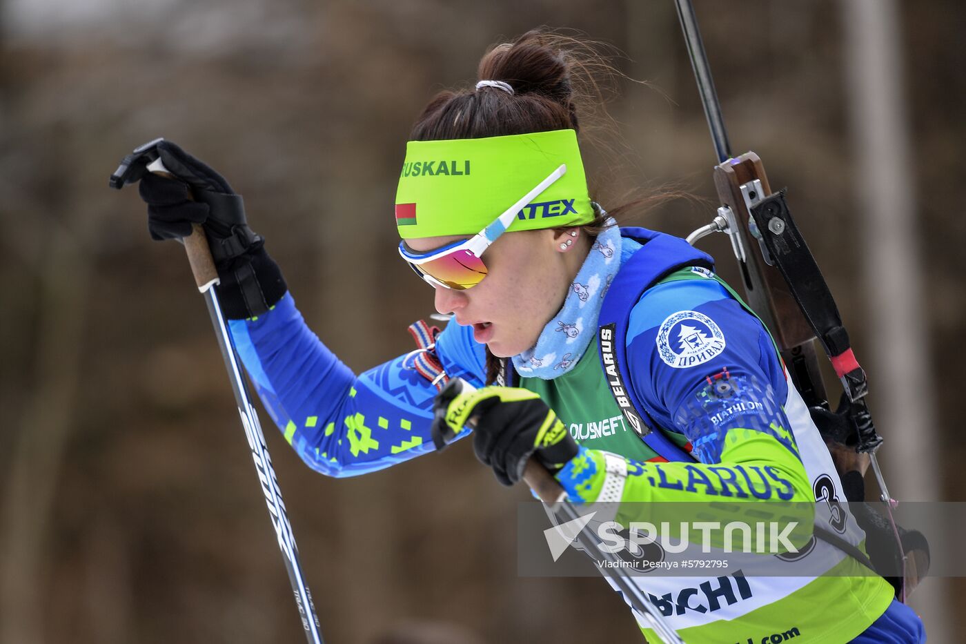 Belarus Biathlon European Championships Sprint Women