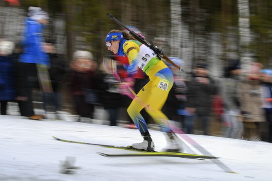 Belarus Biathlon European Championships Sprint Women
