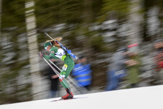 Belarus Biathlon European Championships Sprint Women