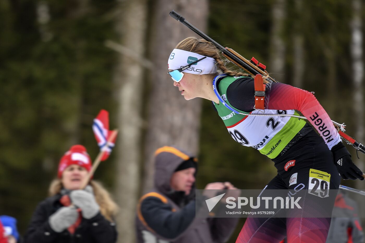 Belarus Biathlon European Championships Sprint Women