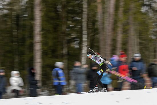 Belarus Biathlon European Championships Sprint Women