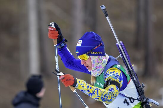 Belarus Biathlon European Championships Sprint Women