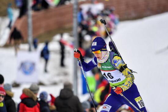 Belarus Biathlon European Championships Sprint Women