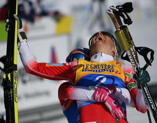 Austria Ski World Championships Skiathlon Women