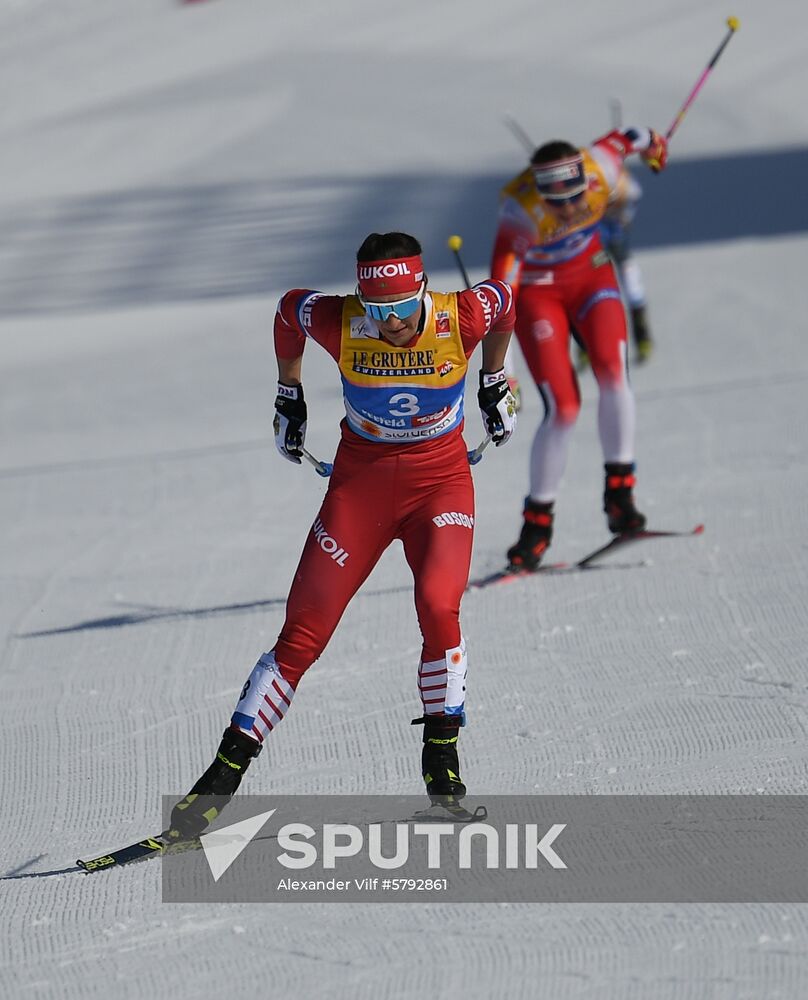 Austria Ski World Championships Skiathlon Women