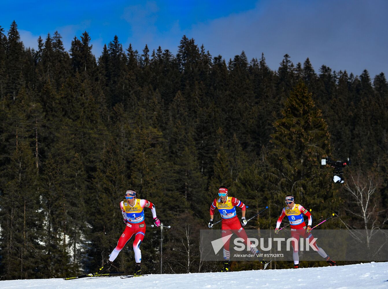 Austria Ski World Championships Skiathlon Women