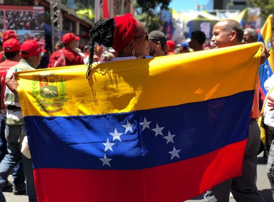 Venezuela Maduro Supporters