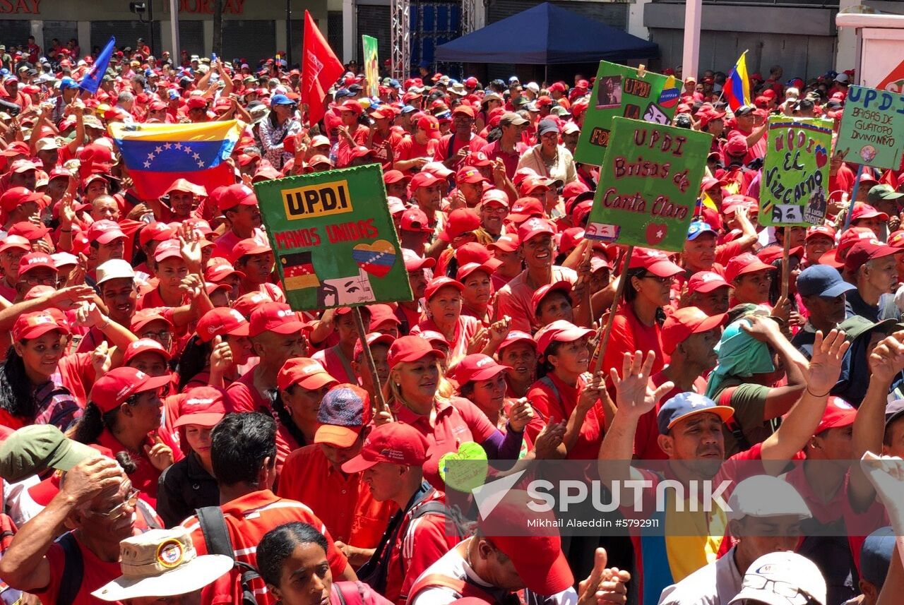 Venezuela Maduro Supporters