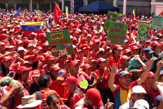 Venezuela Maduro Supporters