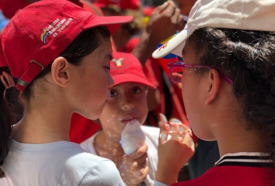 Venezuela Maduro Supporters