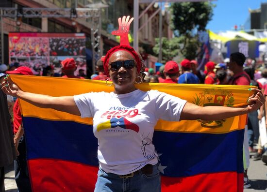 Venezuela Maduro Supporters