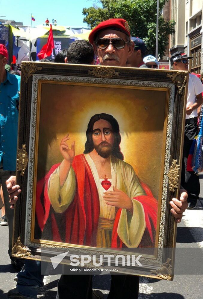 Venezuela Maduro Supporters