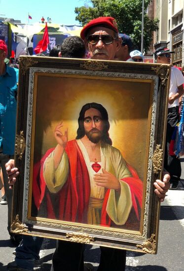 Venezuela Maduro Supporters