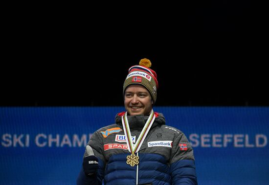 Austria Ski World Championships Skiathlon Medals