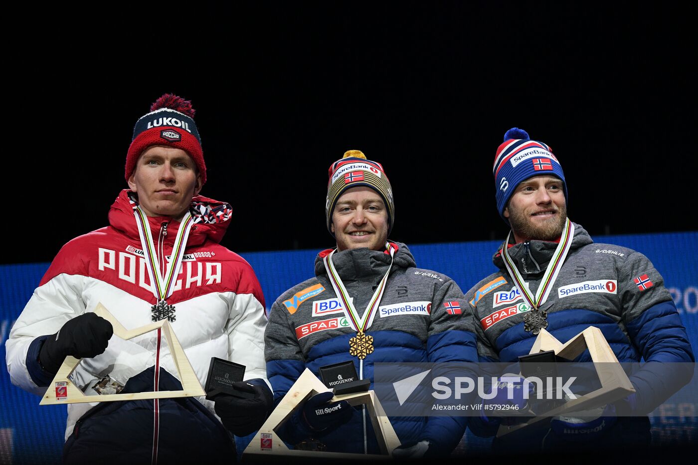 Austria Ski World Championships Skiathlon Medals