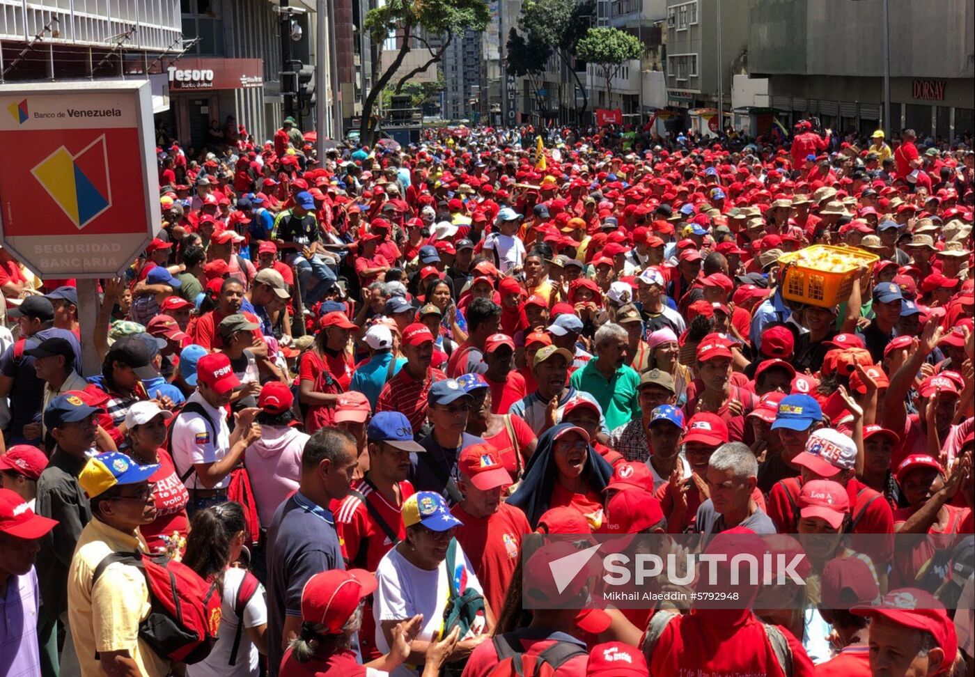 Venezuela Maduro Supporters