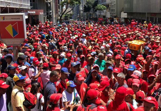 Venezuela Maduro Supporters