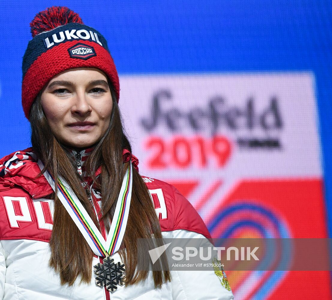 Austria Ski World Championships Skiathlon Medals