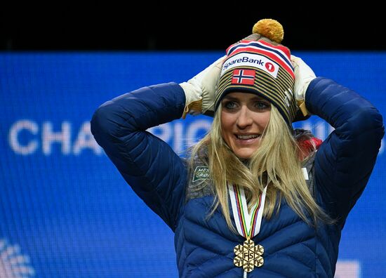 Austria Ski World Championships Skiathlon Medals