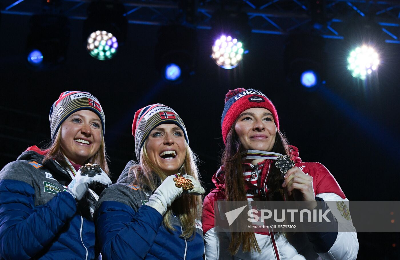 Austria Ski World Championships Skiathlon Medals