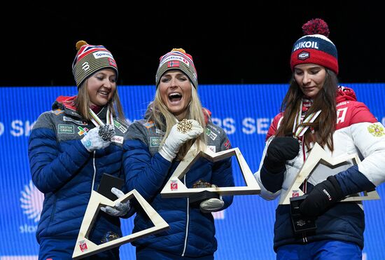 Austria Ski World Championships Skiathlon Medals