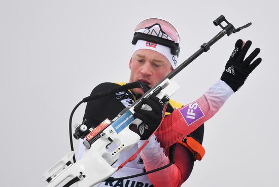 Belarus Biathlon European Championships Pursuit Men