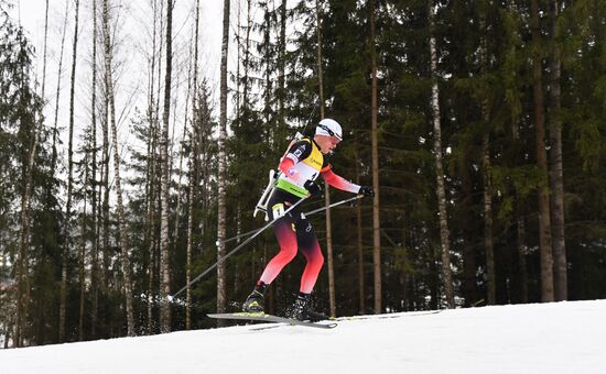 Belarus Biathlon European Championships Pursuit Men