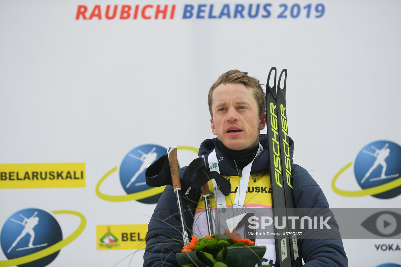 Belarus Biathlon European Championships Pursuit Men