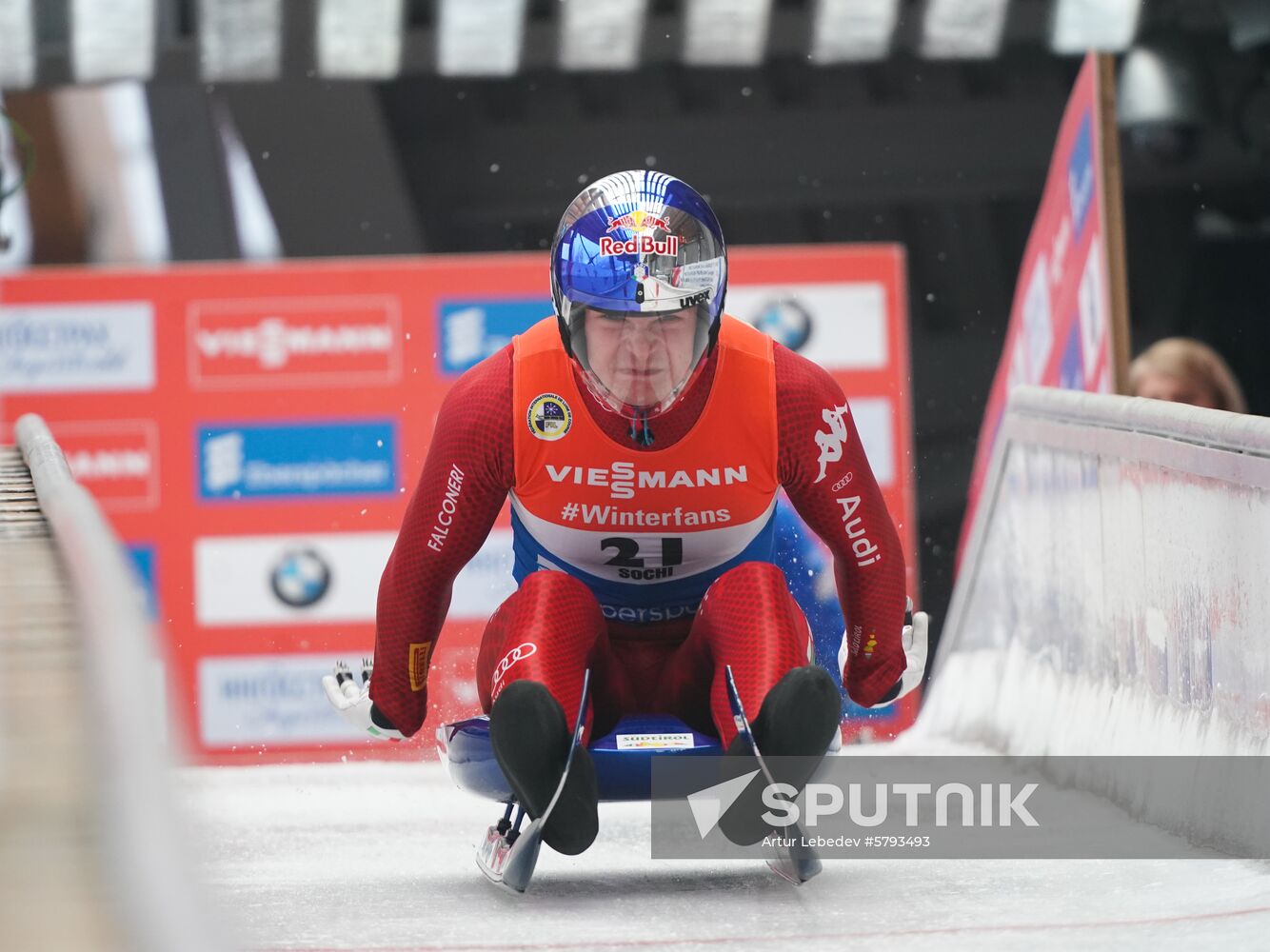 Russia Luge World Cup Singles Men