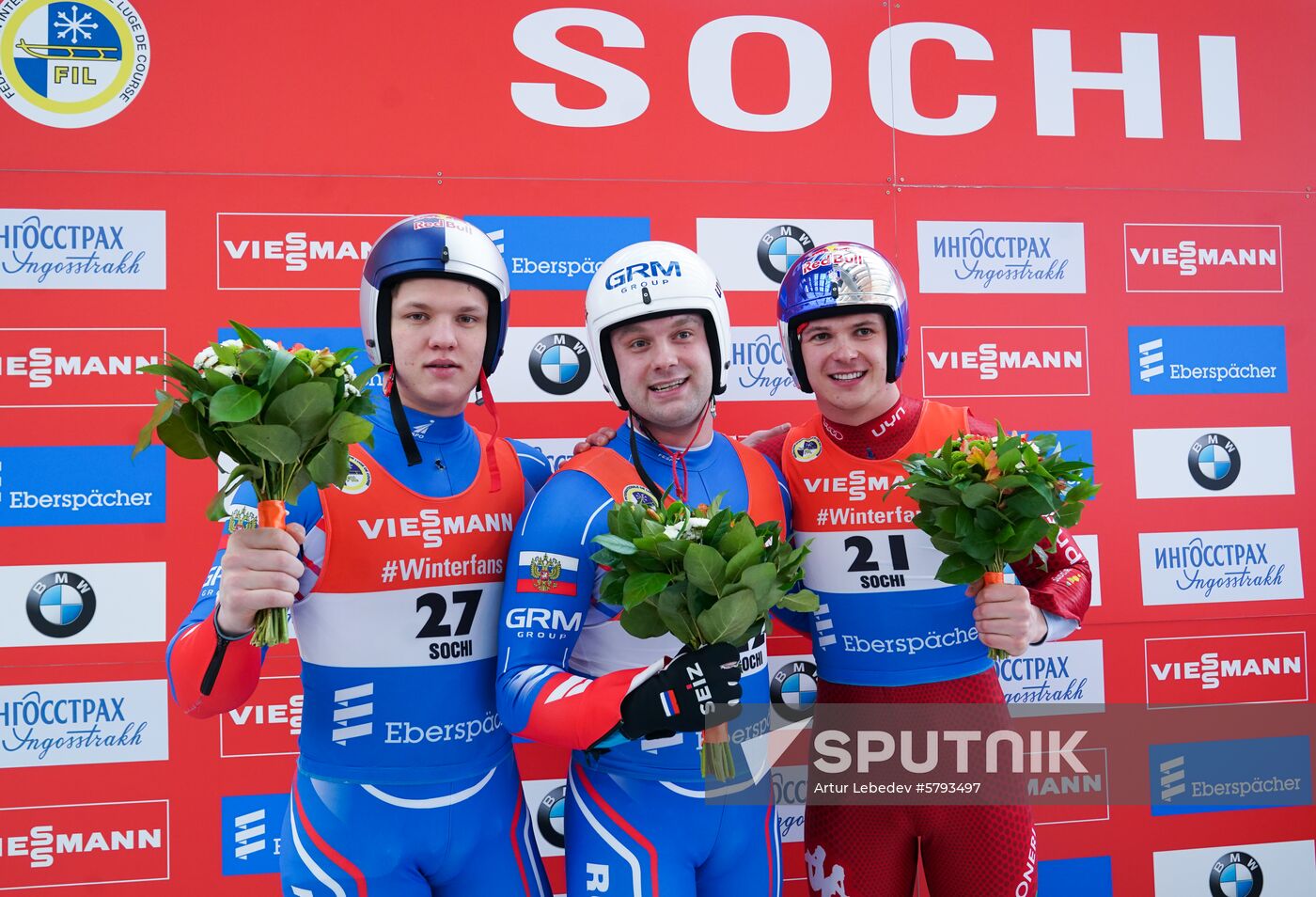 Russia Luge World Cup Singles Men