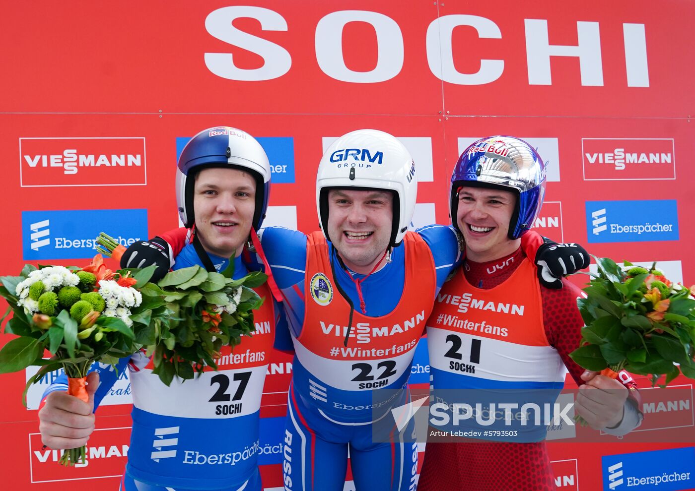 Russia Luge World Cup Singles Men