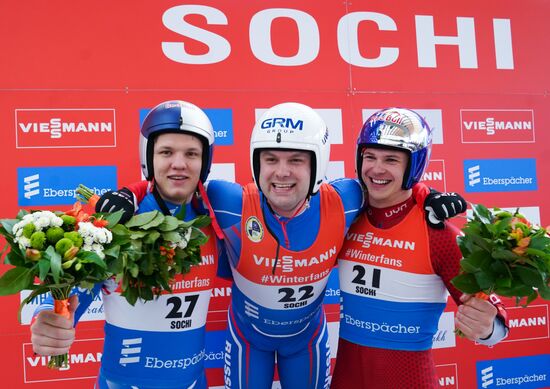 Russia Luge World Cup Singles Men