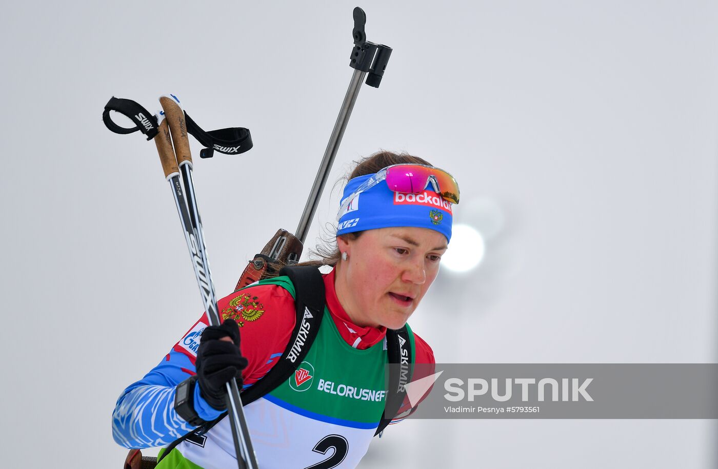 Belarus Biathlon European Championships Pursuit Women