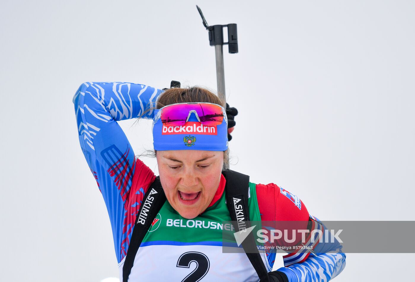 Belarus Biathlon European Championships Pursuit Women