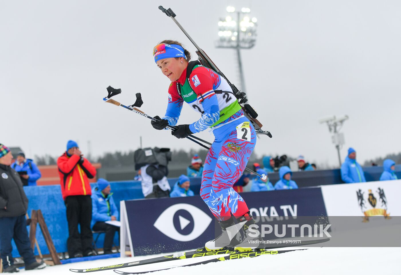 Belarus Biathlon European Championships Pursuit Women