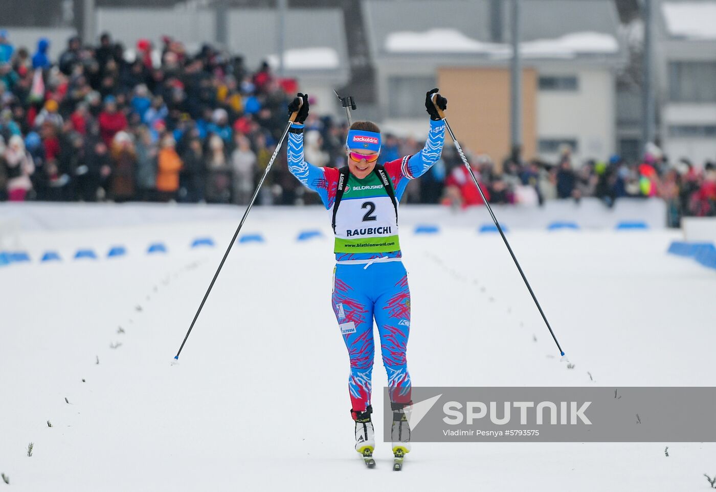 Belarus Biathlon European Championships Pursuit Women