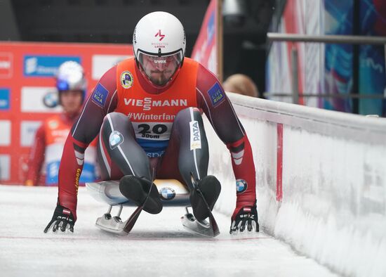 Russia Luge World Cup Singles Men