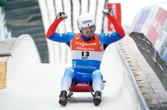 Russia Luge World Cup Singles Men