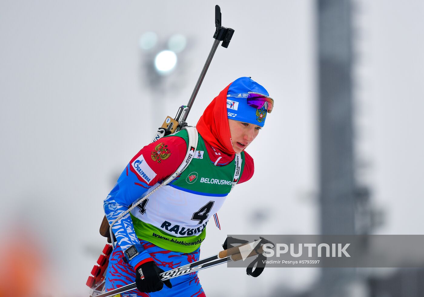 Belarus Biathlon European Championships Pursuit Women