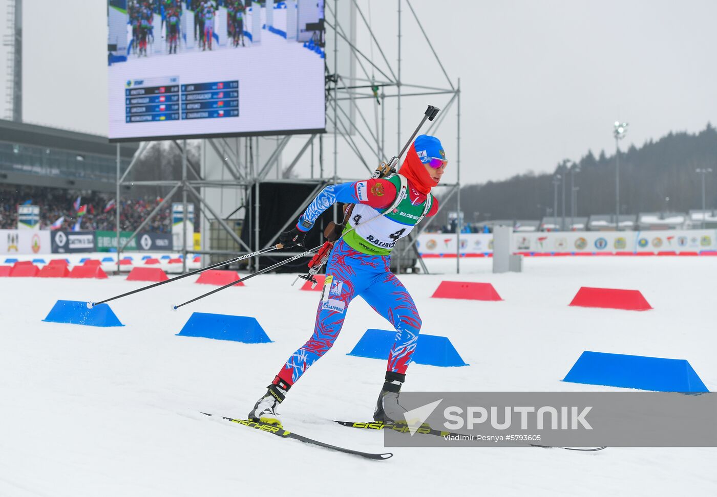 Belarus Biathlon European Championships Pursuit Women