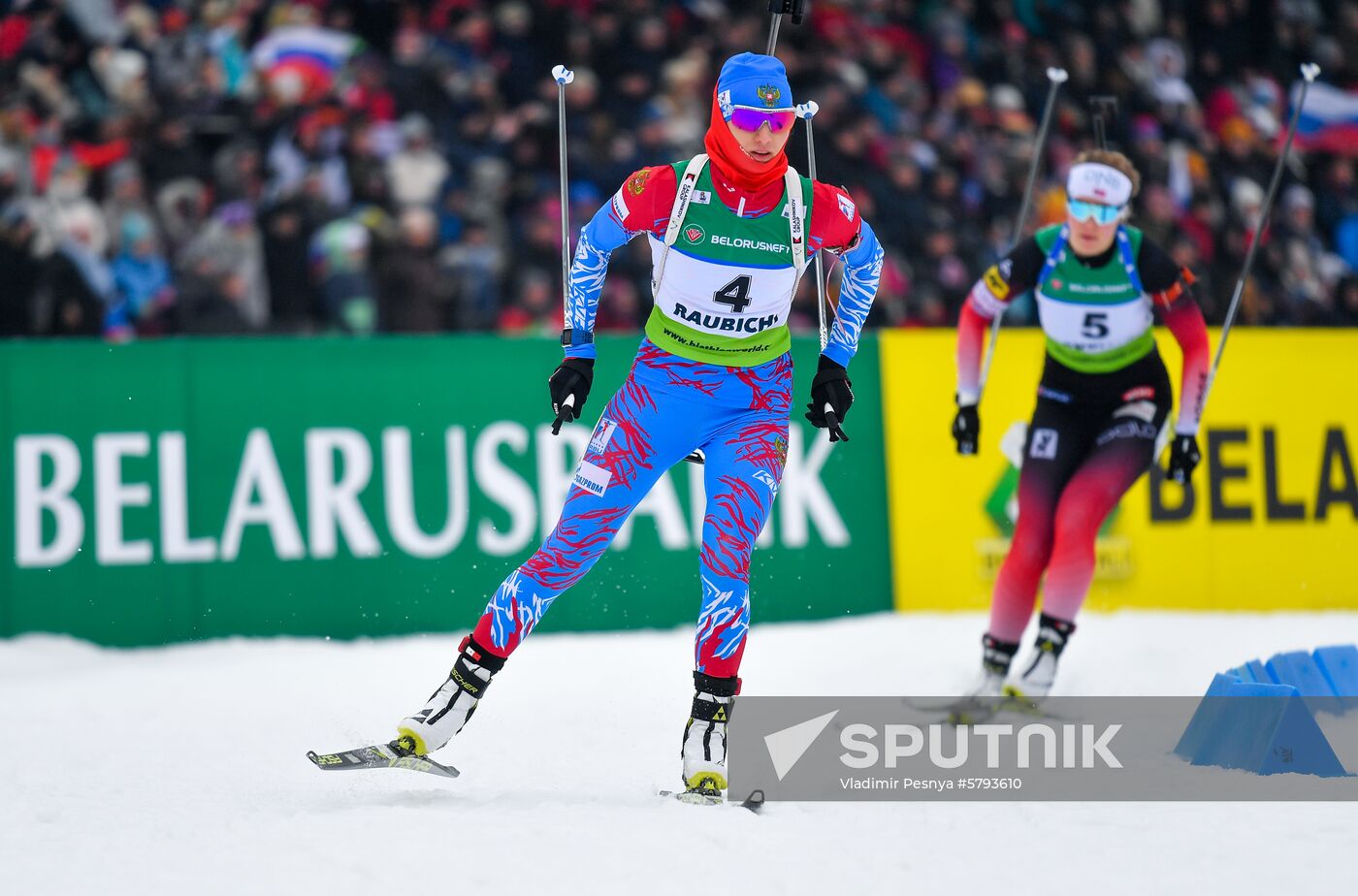 Belarus Biathlon European Championships Pursuit Women