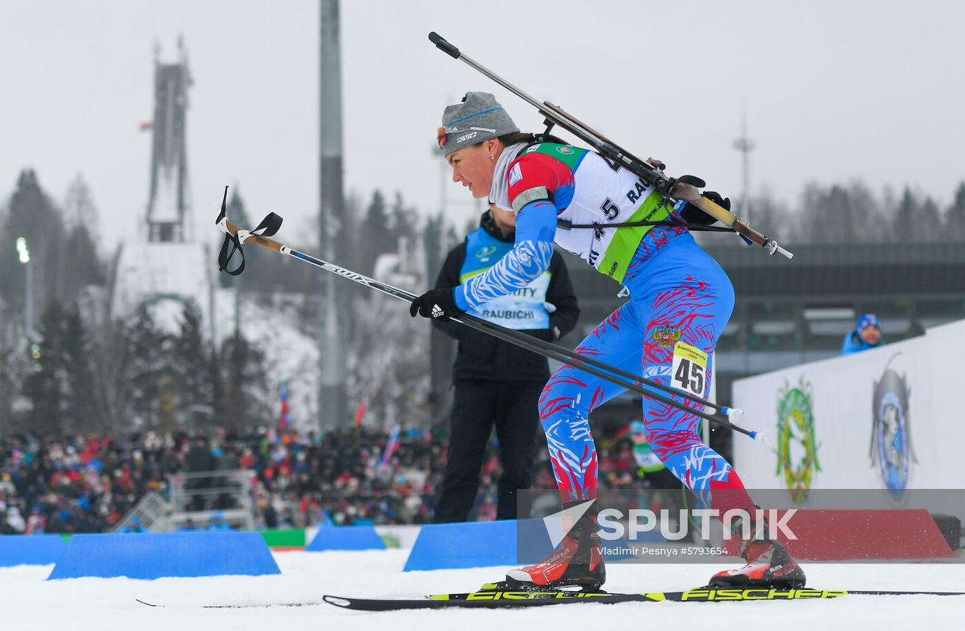 Belarus Biathlon European Championships Pursuit Women