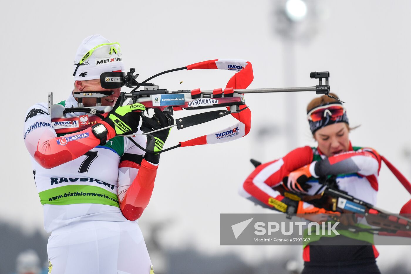 Belarus Biathlon European Championships Pursuit Women