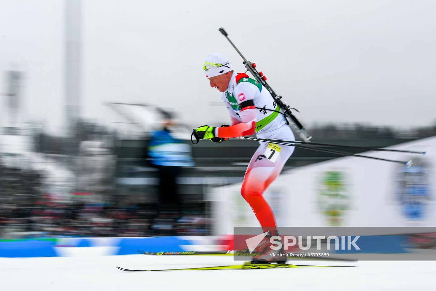 Belarus Biathlon European Championships Pursuit Women