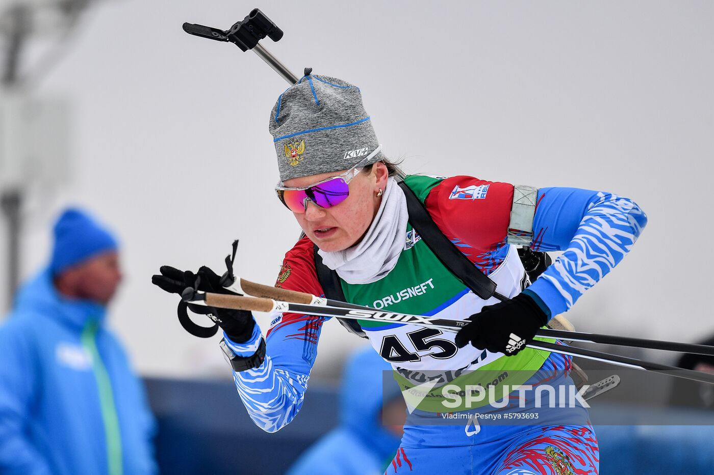 Belarus Biathlon European Championships Pursuit Women