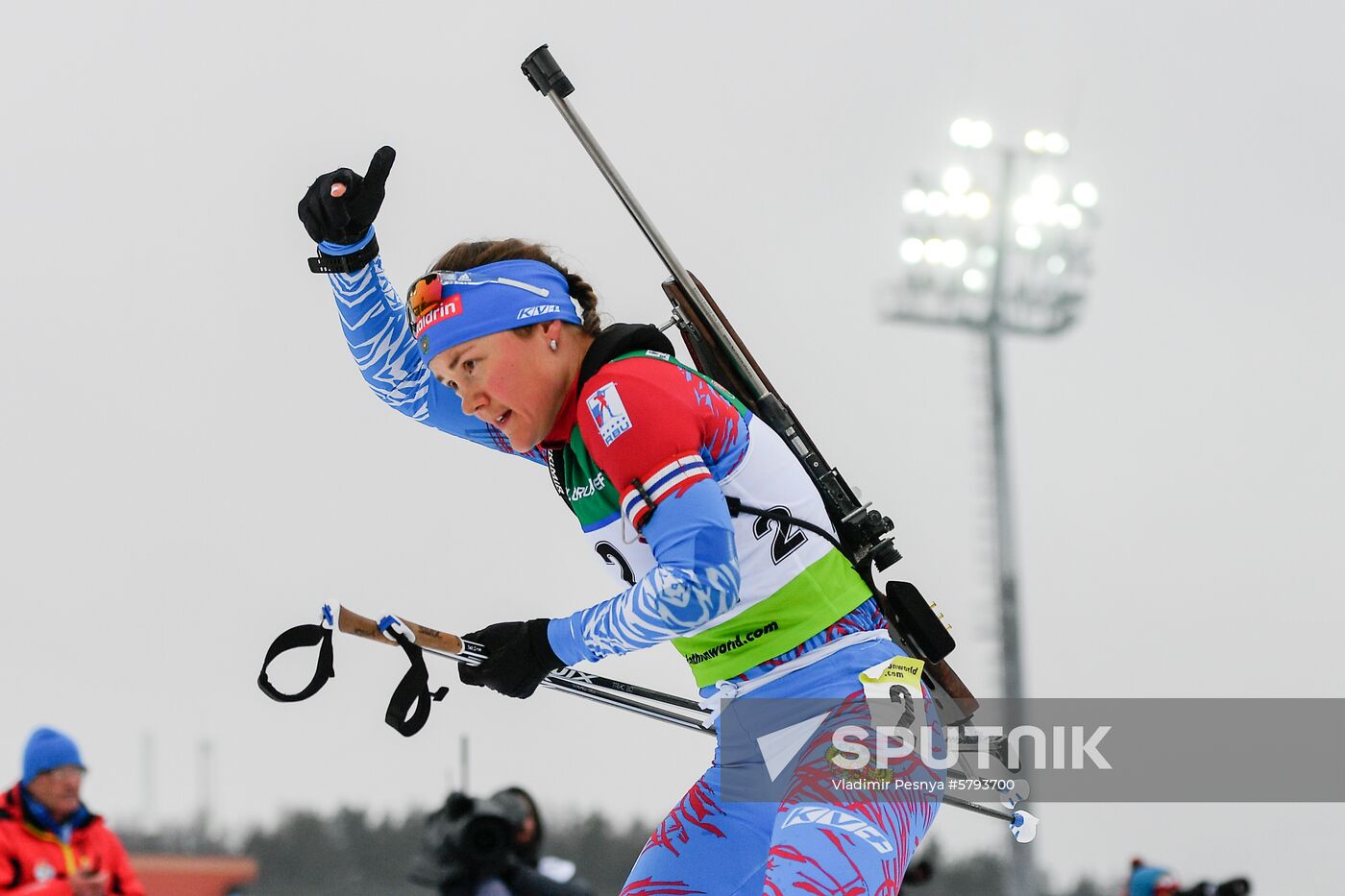 Belarus Biathlon European Championships Pursuit Women