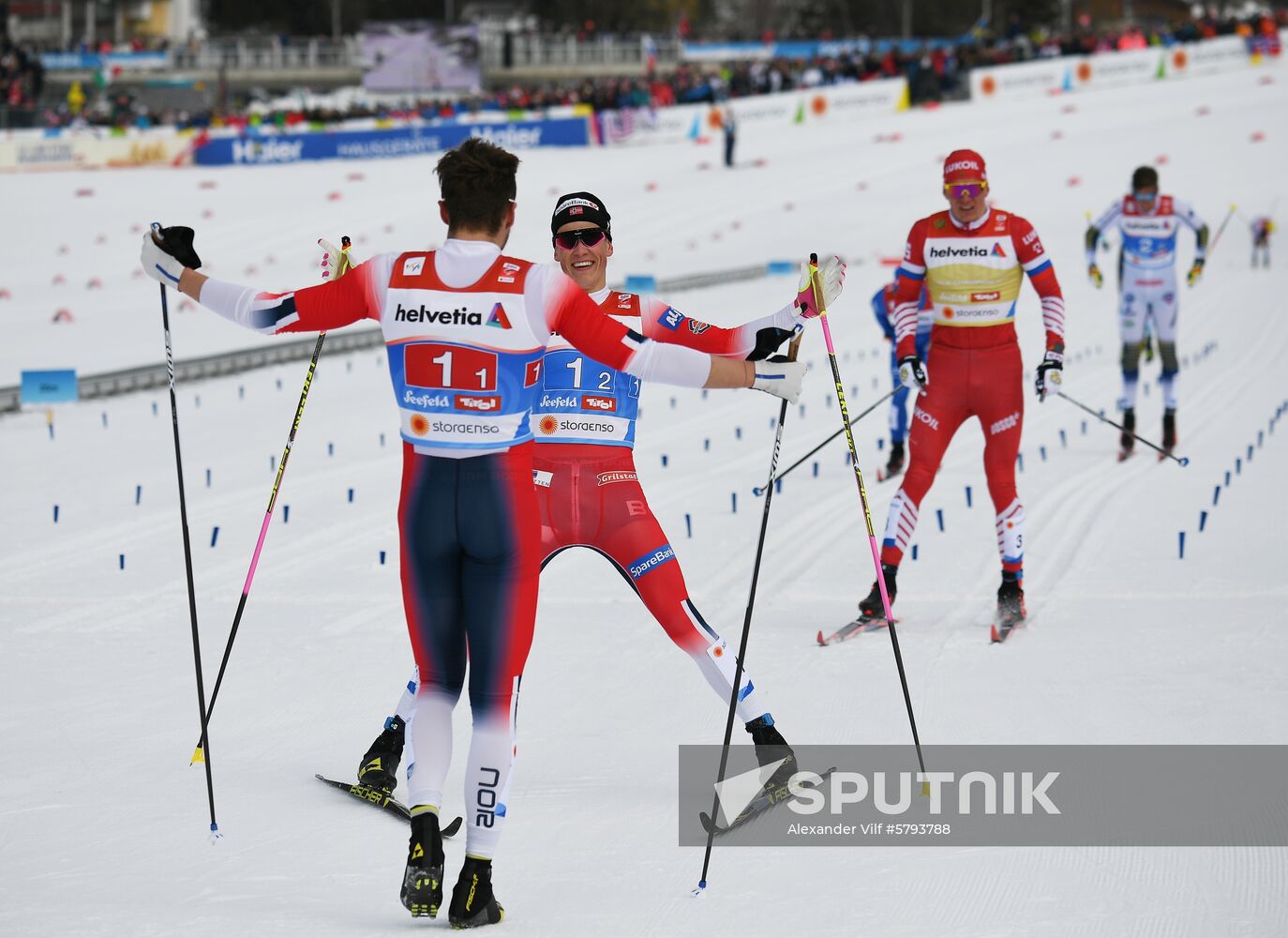 Austria Cross Country Ski Worlds Team Sprint Ladies