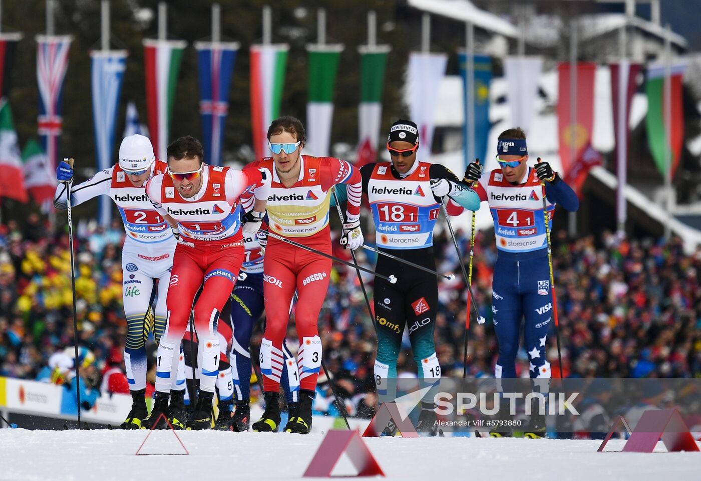 Austria Ski Worlds Team Sprint Men